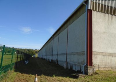 Gouttière trapèze couleur gris métallisé (GM2)