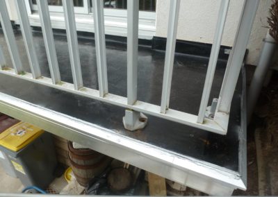 Étanchéité de balcon avec habillage profilé DANI ALU